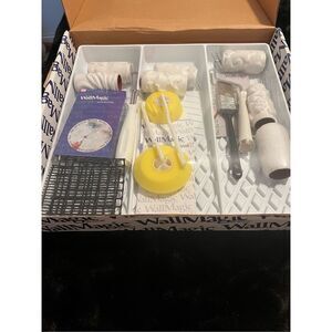 Wakat Wall Magic QVC Paint Roller Kit & VHS Tape NEW / SEALED SET